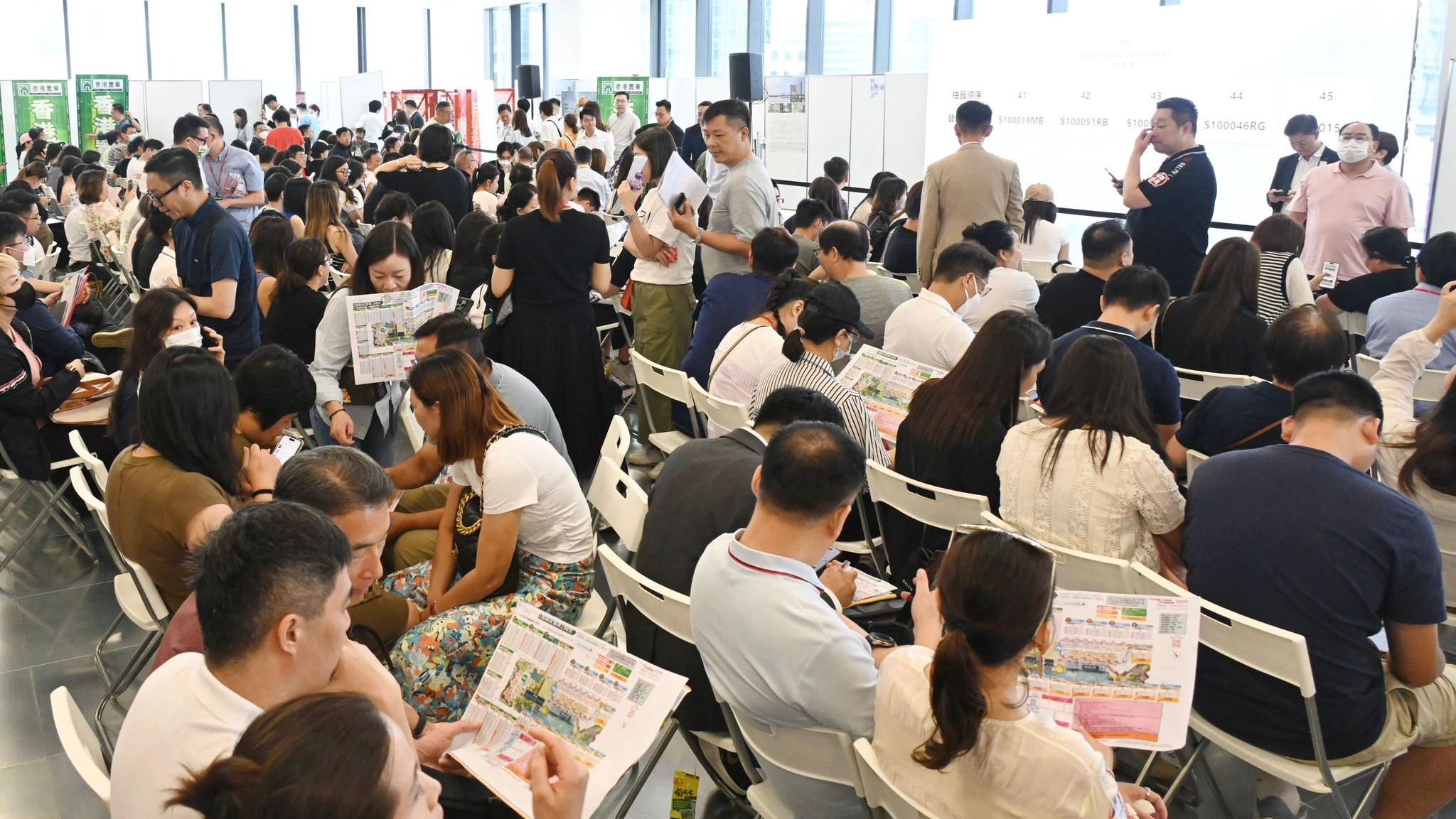 周末新盤沽210伙 按周大增11倍 柏蔚森I首輪近沽清佔逾八成｜一手市況