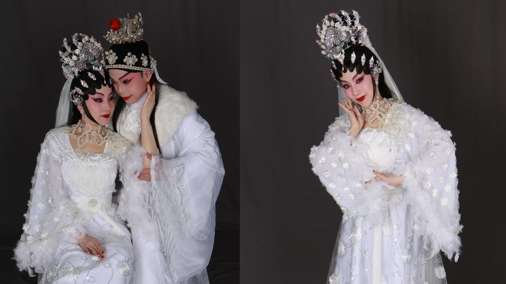 謝曉瑩8月底上演三套粵劇 白衣織女造型最驚艷