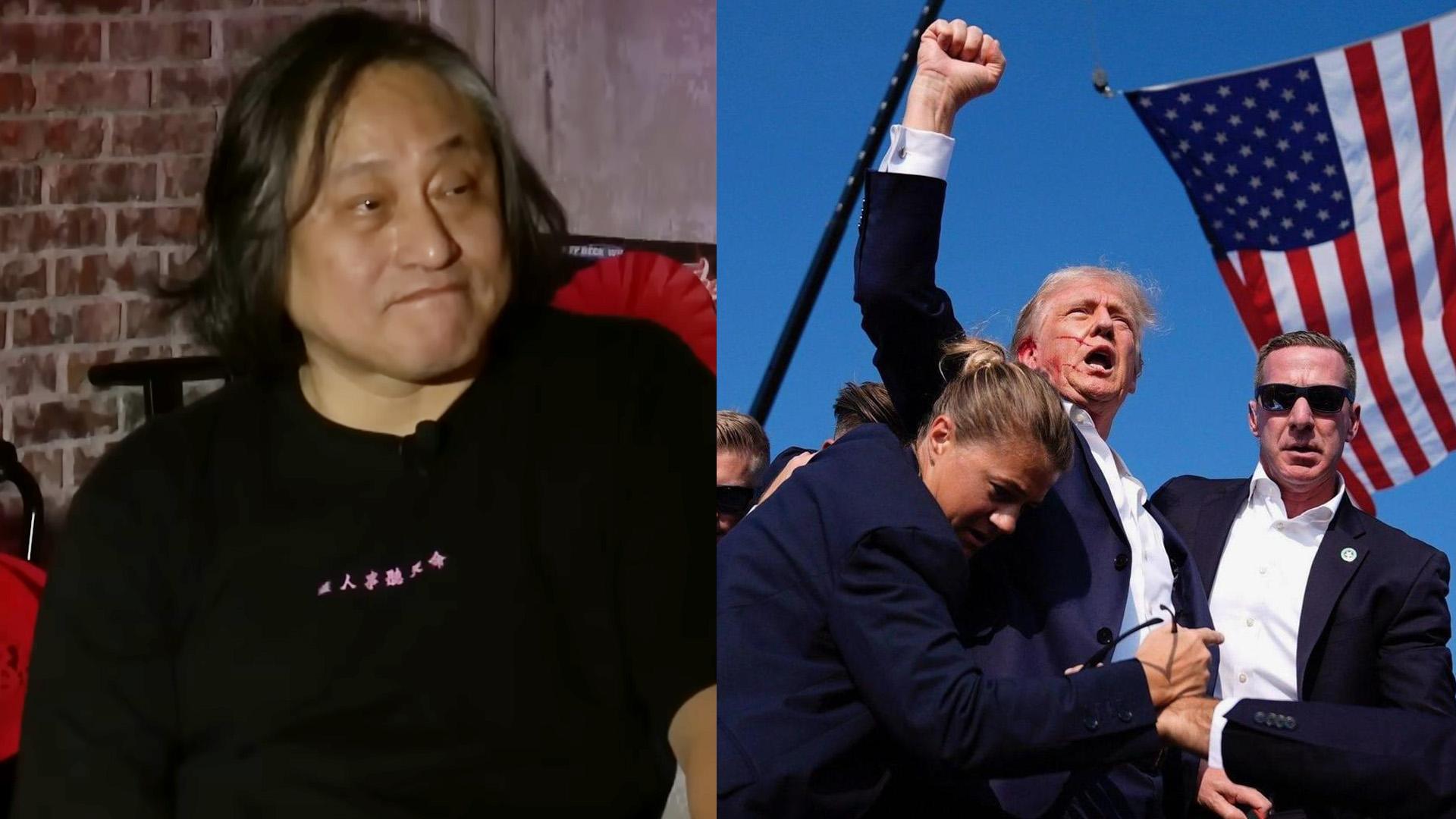 特朗普遇襲｜楊天命曾批Donald Trump有生命危險︰有機會俾人暗殺