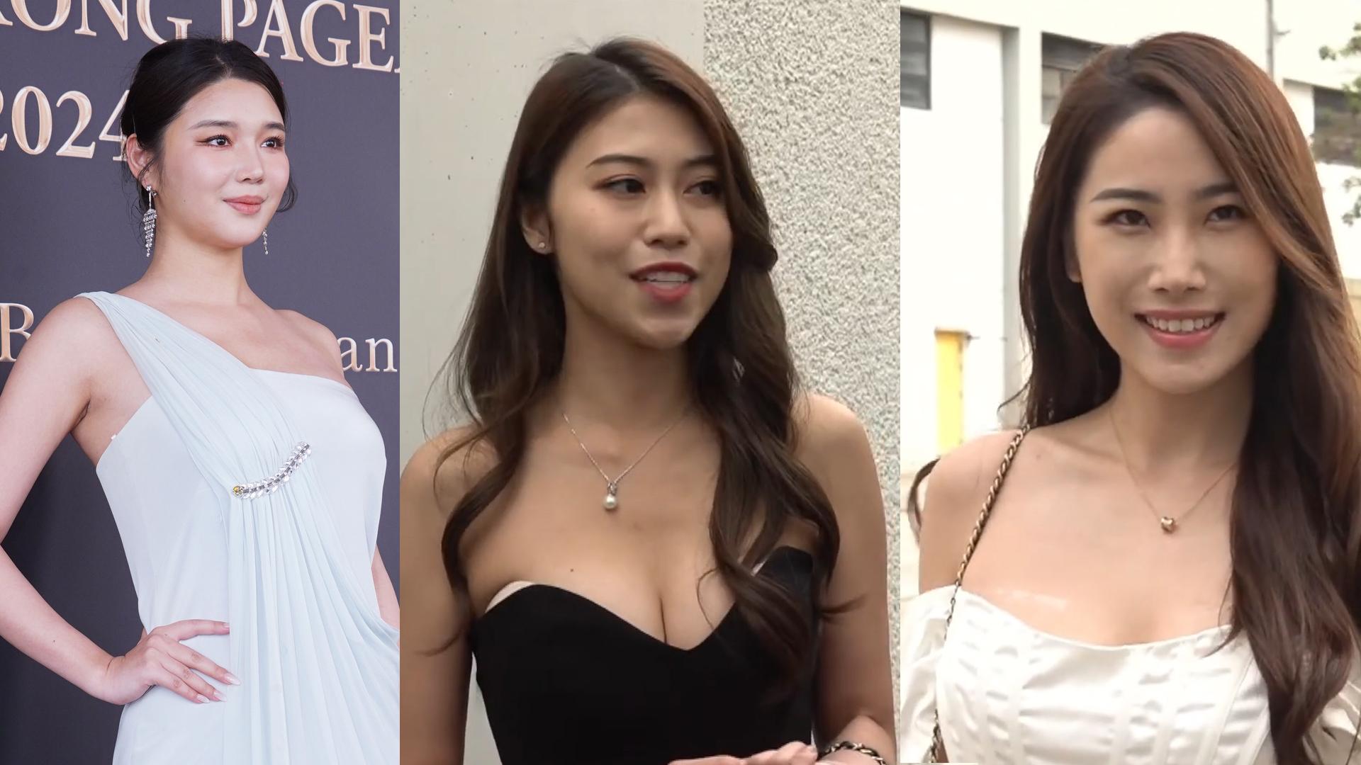 香港小姐2024｜華姐大戰亞姐  鍾翠詩胸前失手露墊