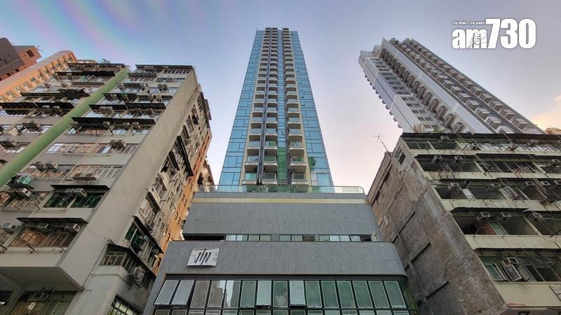 深水埗單幢樓佳悅一伙面積僅201方呎的開放式單位，最新以1.2萬元租出，呎租高見60元。