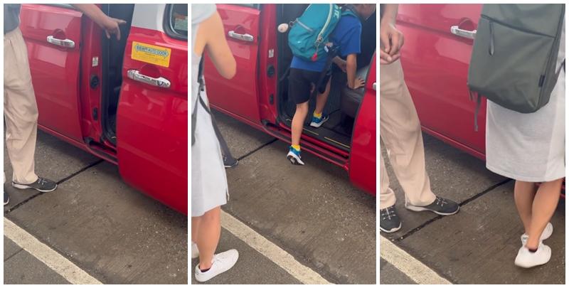 社交平台有網民表示，在港鐵旺角東站外的巴士總站附近的士站等的士期間，有一名老翁於站頭幫排隊的乘客開的士門，及後向乘客「索小費」，引發網民熱議，有人稱「呢個呀叔十幾年前已經喺度搵食」、「個車門自動嘅」，亦有人要求促警方介入有人行乞。(Thread)