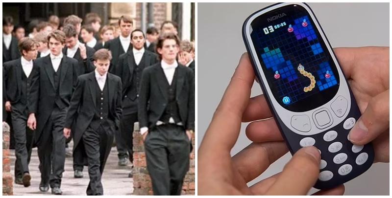 英國著名寄宿學校伊頓公學將會禁止新生攜帶智能電話上學，他們將會獲派只能打電話和收發簡單短訊、未能上網的諾基亞「磚頭電話」。(資料圖片)
