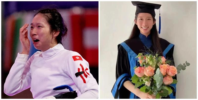  香港劍擊代表江旻憓在巴黎奧運女子個人重劍奪金，她曾在中國人民大學學院法學院就讀碩士(江旻憓IG)