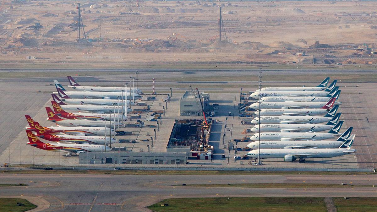 數年疫情重創全球航空業。(資料圖片)