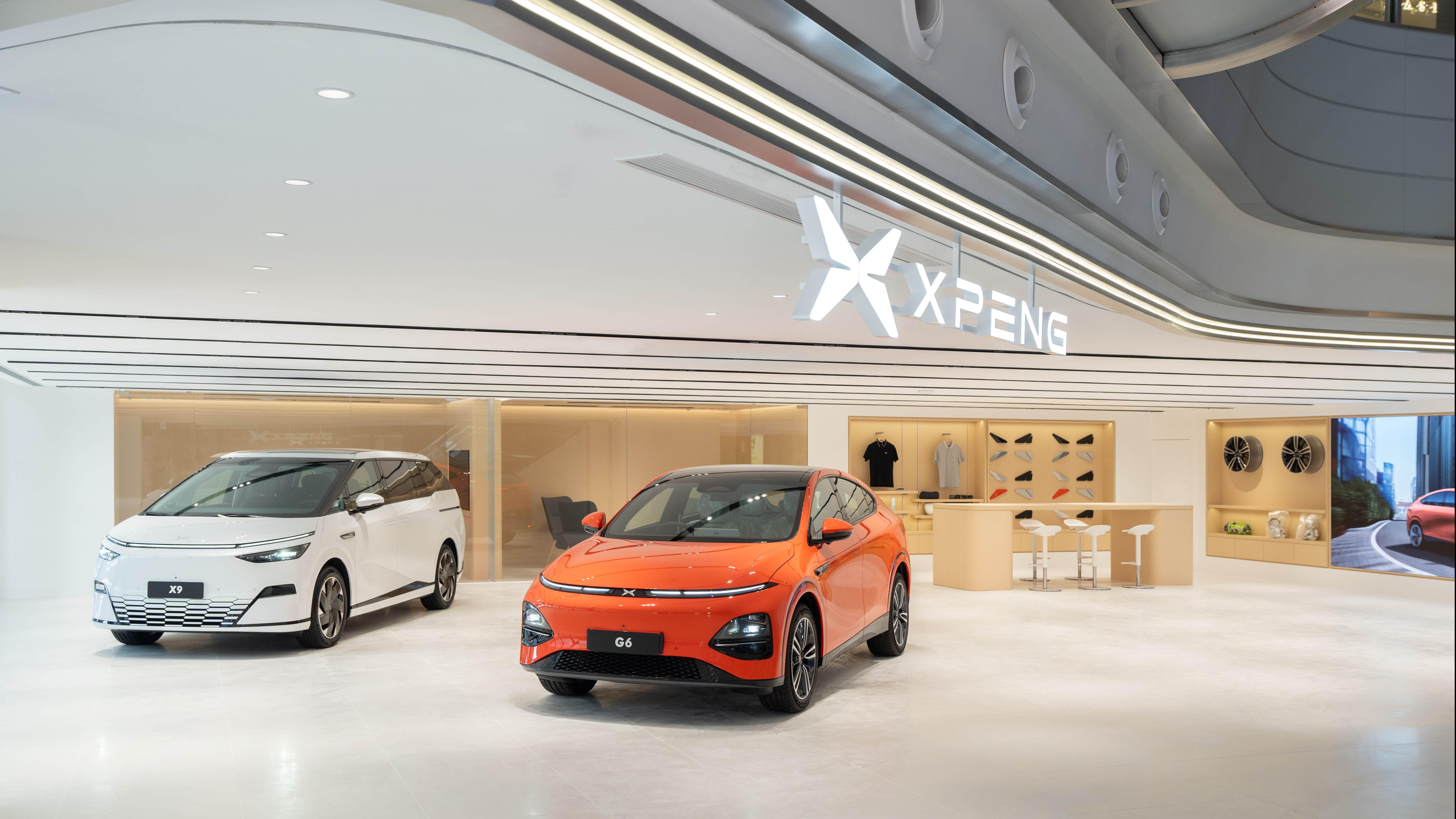 電動車｜小鵬汽車首間香港陳列室開幕　右軚版純電SUV G6登場