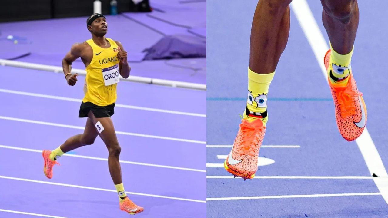 「海綿寶寶」驚現巴黎奧運？烏干達選手Tarsis Orogot穿搭搶眼意外成為焦點