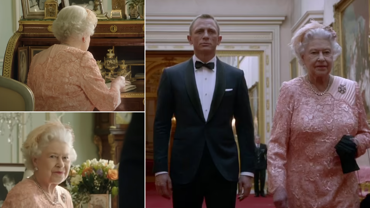 英國王室｜新書揭英女王一口答應拍占士邦短片 仲驚喜「一take過」(有片)