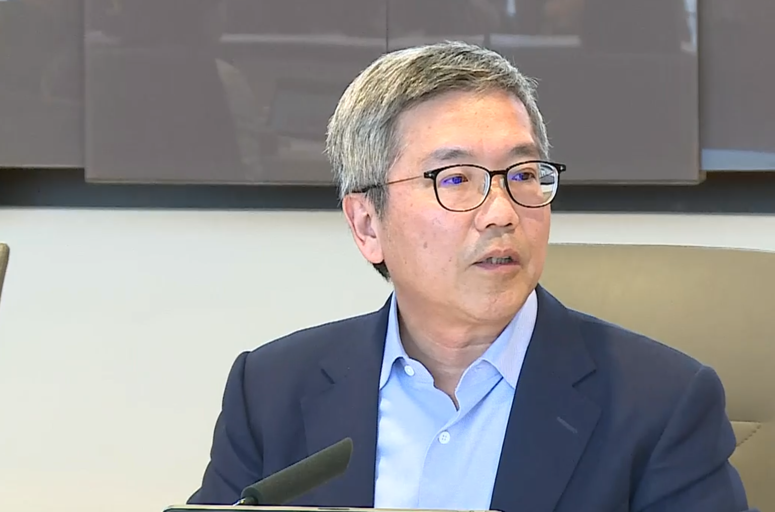 Call Loan｜金管局阮國恒：Call Loan是銀行合理風險管理，不應「妖魔化」。(資料圖片)