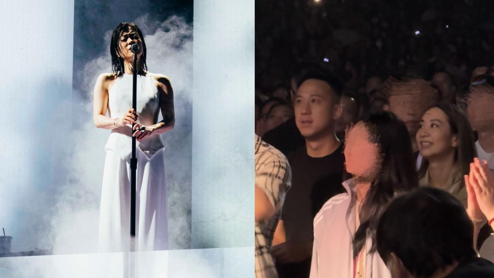 宇多田光香港演唱會｜被港迷感動得眼泛淚光 吳雨霏孖老公拍拖睇騷