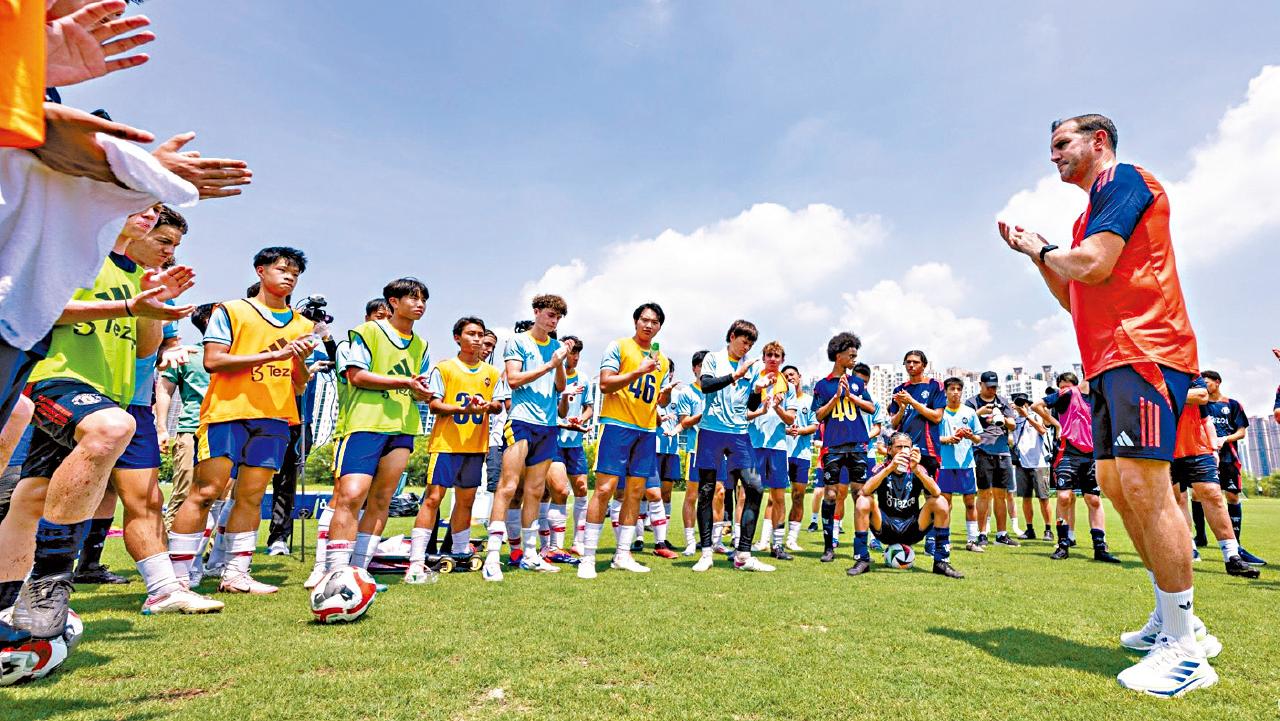 曼聯U16球員訪港交流 周五及周日與港青踢友誼賽