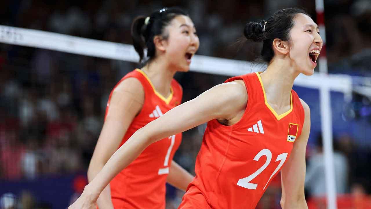 巴黎奧運｜中國女排鬥「法」博連勝