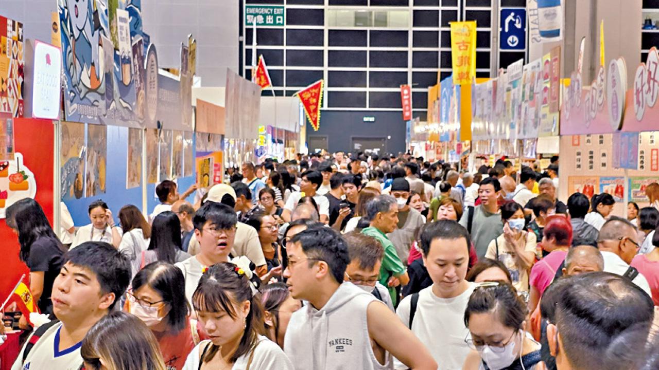 美食博覽今日最後一天 展商：人流多 熟食帶動銷情