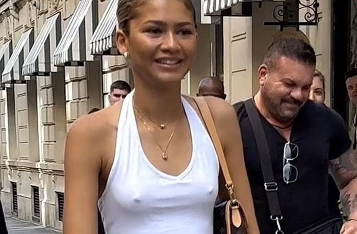 蜘蛛女Zendaya凸點服飾風頭媲美奧運選手