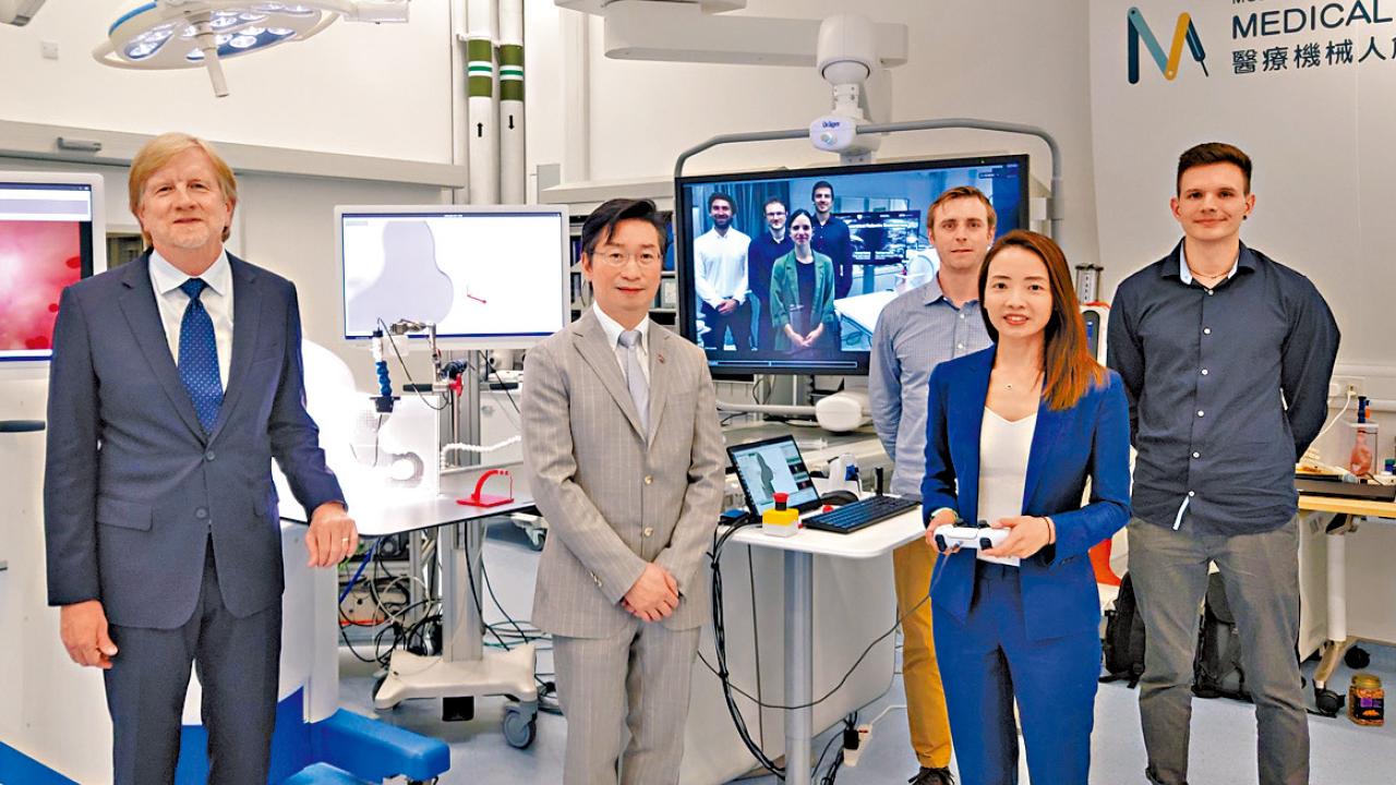 世界首創 遠程磁控內窺鏡 成功抽取活組織