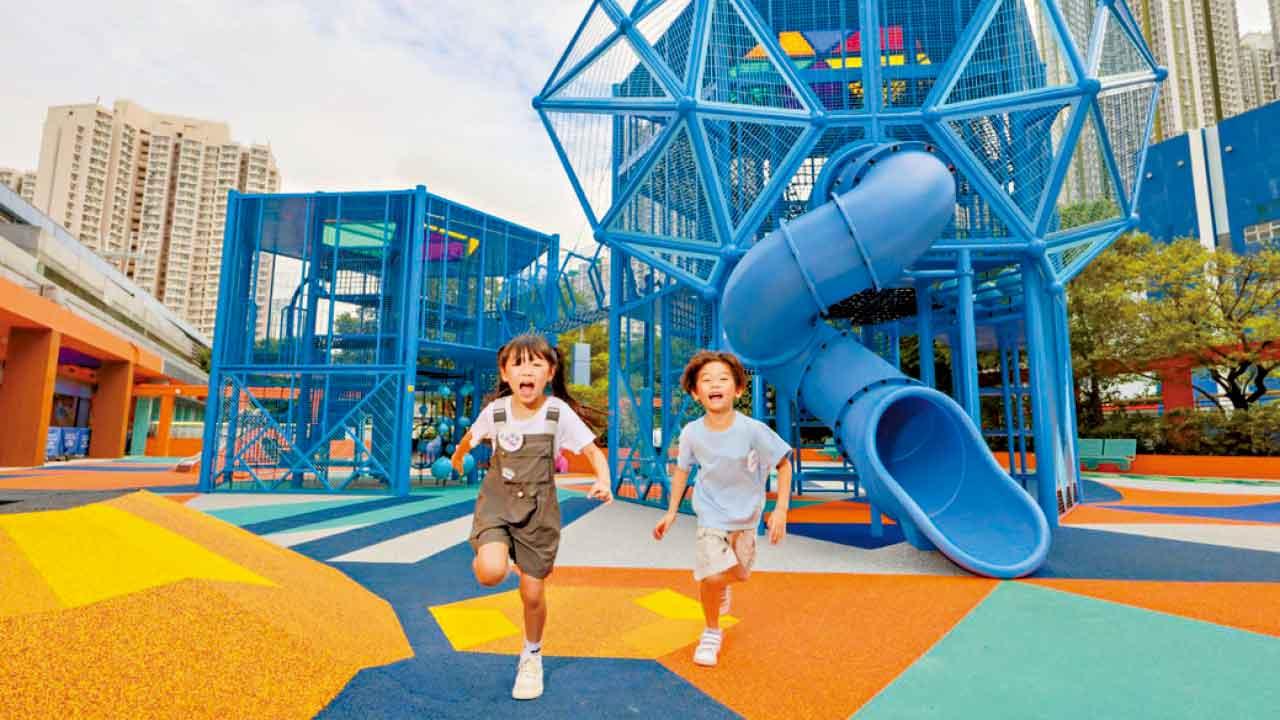 秀茂坪商場「幾何動樂園」設不同動物造型遊樂設備