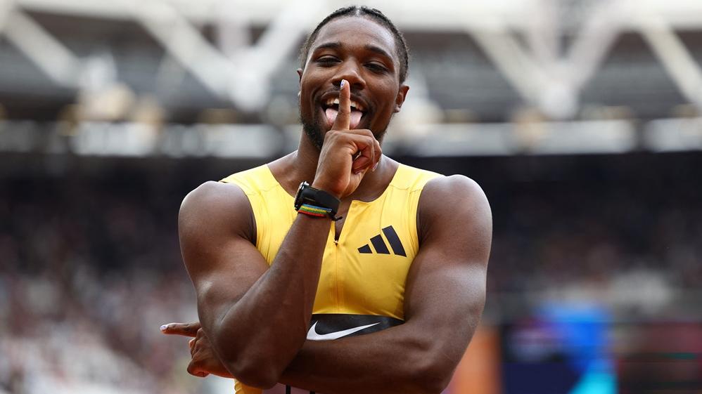 美國跑手利里斯。(路透社)