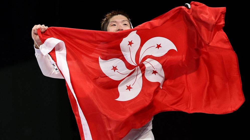 香港代表團在巴黎奧運以2金2銅完成。(路透社)