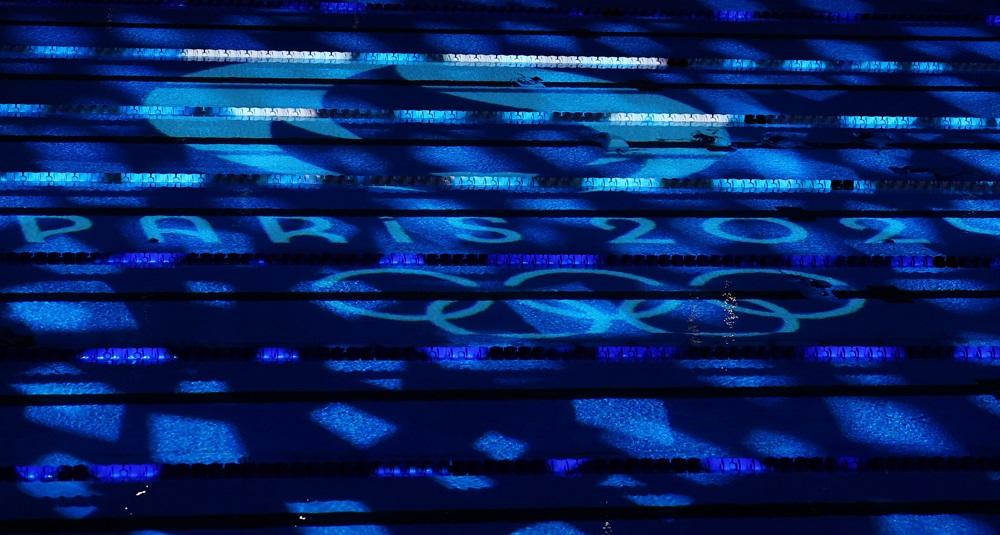 巴黎奧運的泳池被指過淺影響泳手發揮。(路透社)