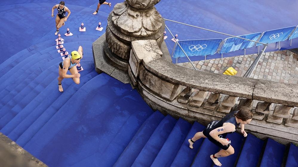 比利時的三項鐵人代表不適，全隊決定退出。(路透社)