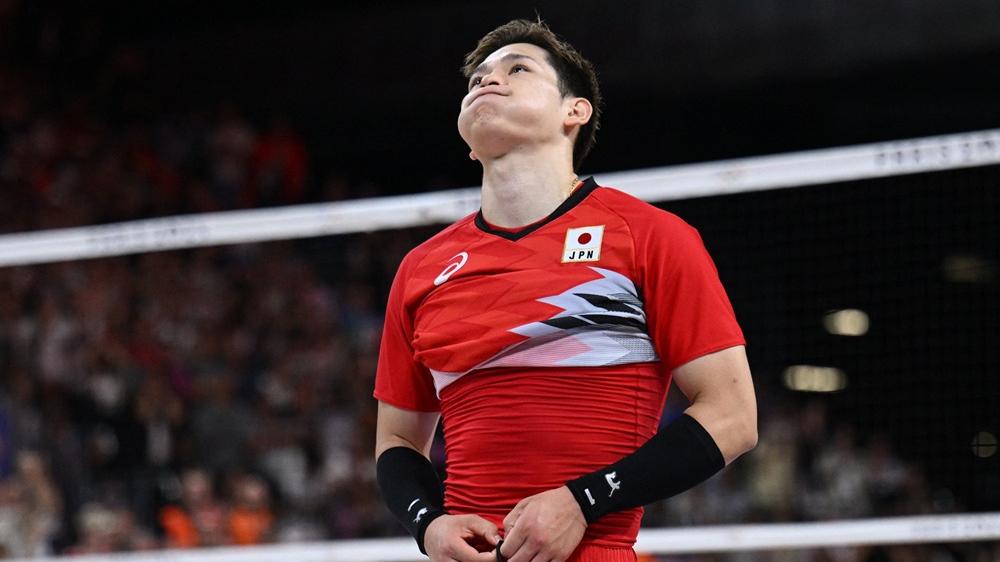 日本男排代表西田有志宣布短暫離開日本隊。(路透社)