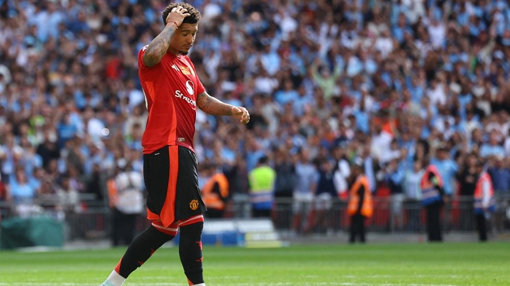 曼聯的英格蘭翼鋒查頓辛祖。(路透社)