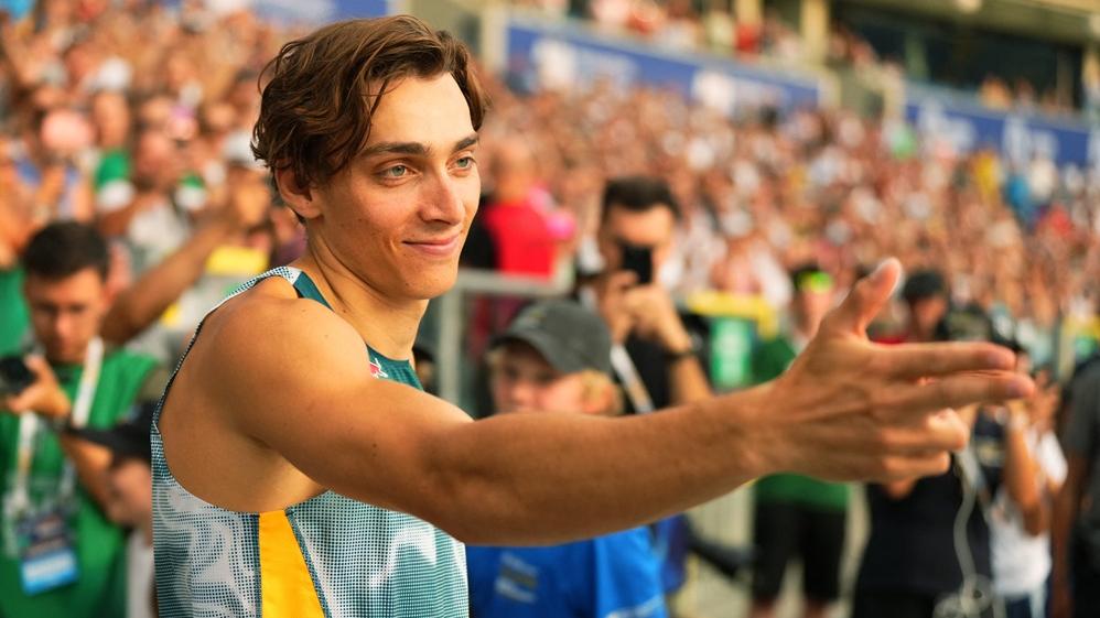 杜彭迪斯在奧運後2星期再打破世界紀錄。(路透社)