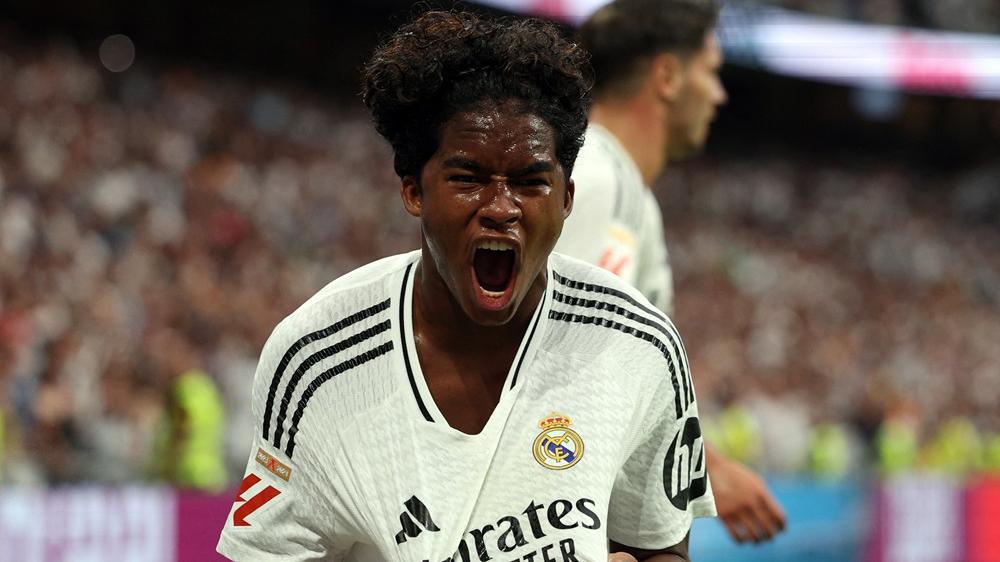 恩歷克菲臘比首次西甲上陣有入球。(路透社)