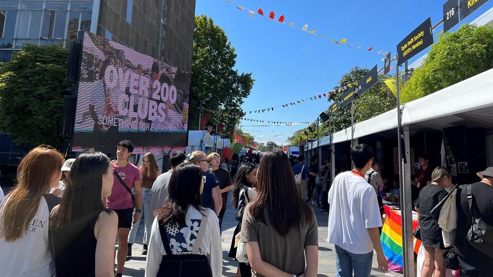 悉尼大學校園。(路透社)
