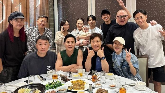謝安琪《快樂聯盟》10周年飯敘 賀錢嘉樂生日
