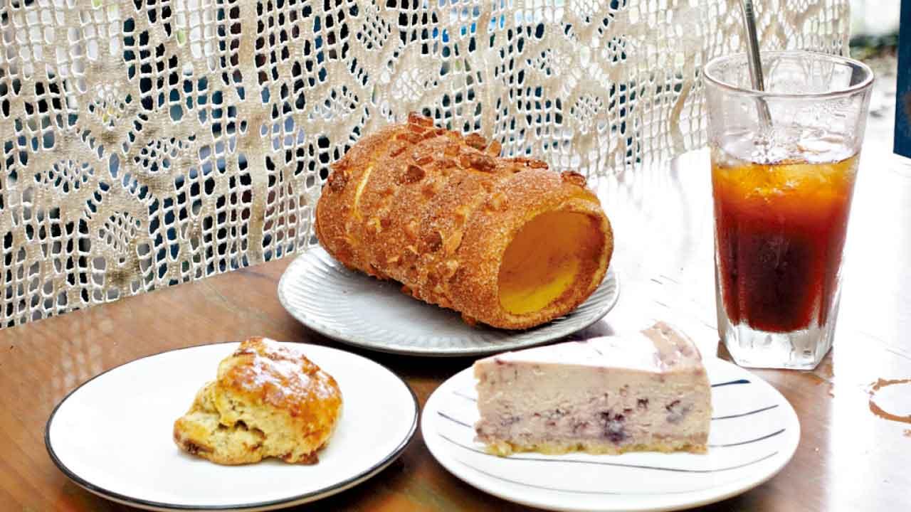 珠海香洲區美食 | 巴達木果仁肉桂卷 品茗白茶碎銀 一盤三味筲箕魚