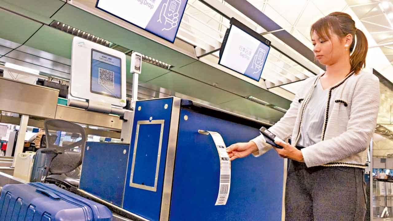 手機特快行李託運服務 託運過程僅需45秒