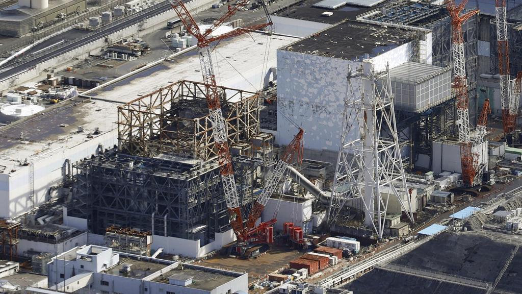 福島第一核電廠。(美聯社)