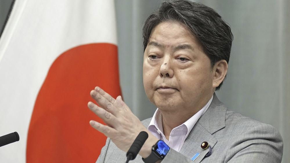 日本內閣官房長官林芳正。(美聯社)