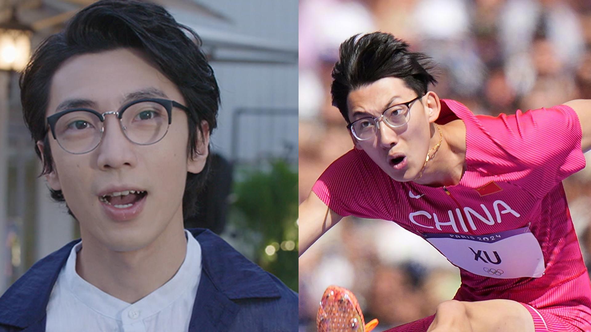 巴黎奧運｜四眼飛人徐卓一同陸永撞晒樣 網民分唔清以為係惡搞