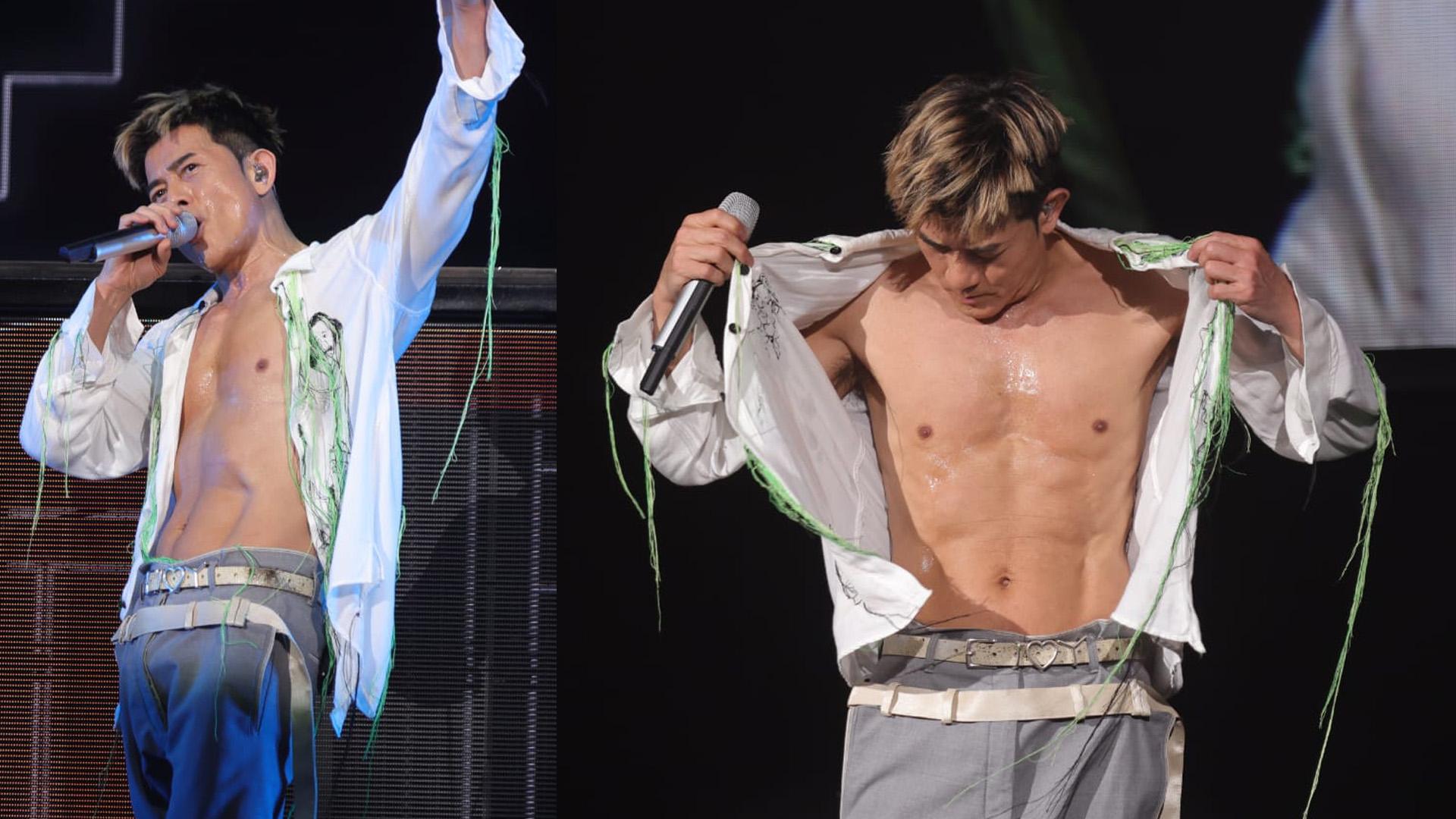 郭富城演唱會｜城城除衫晒肌稱冇特別操 盼唔使再等8年先開騷