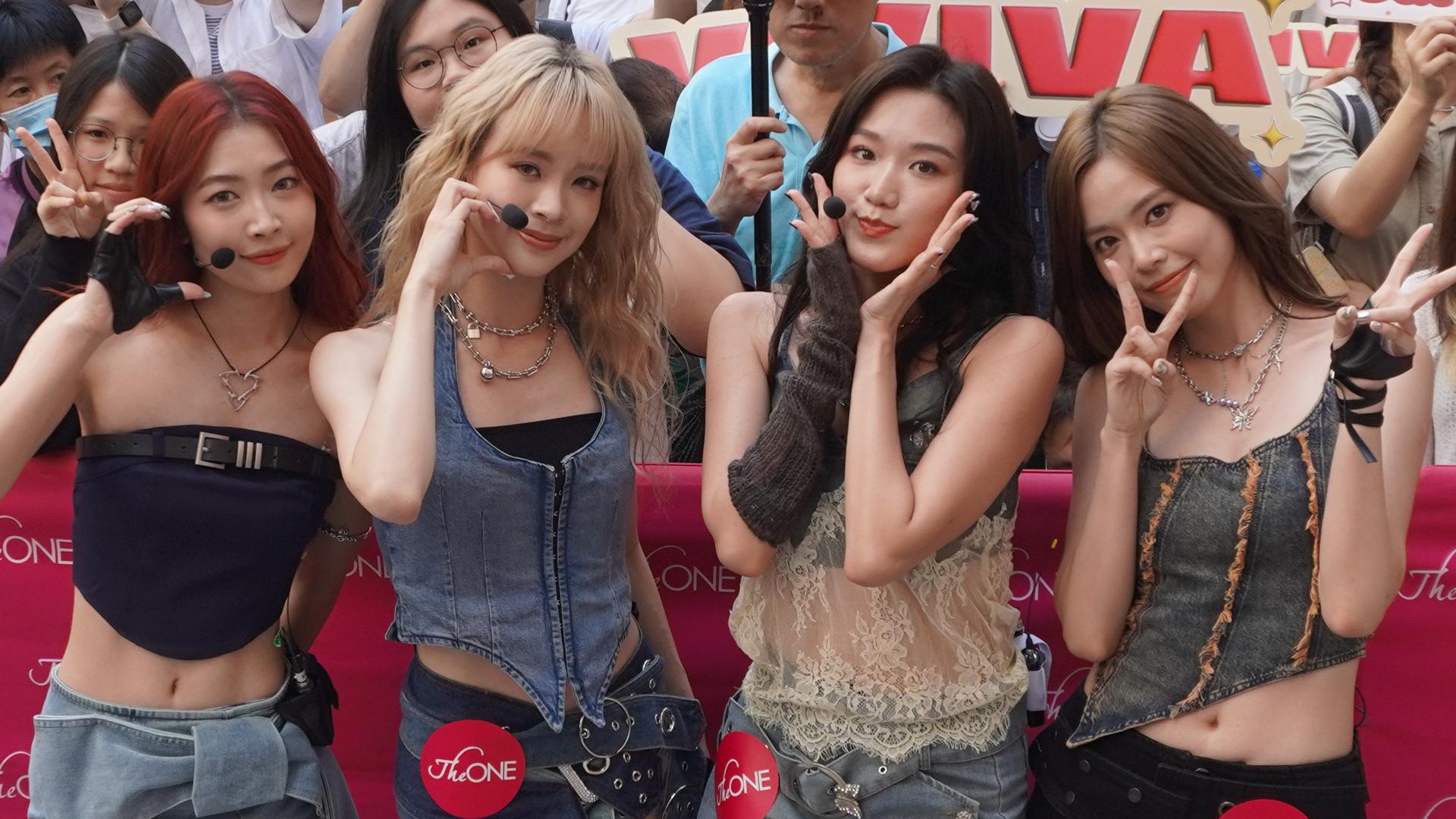 VIVA宣傳新歌《DTR》 快閃尖咀銅鑼灣大嗌剌激 