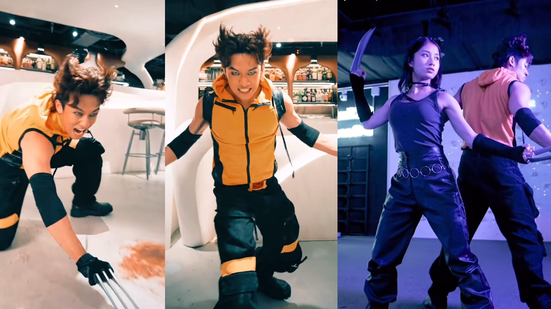 ANSONBEAN湊Deadpool熱 自資5位數化身「狼人」同友人街頭激鬥