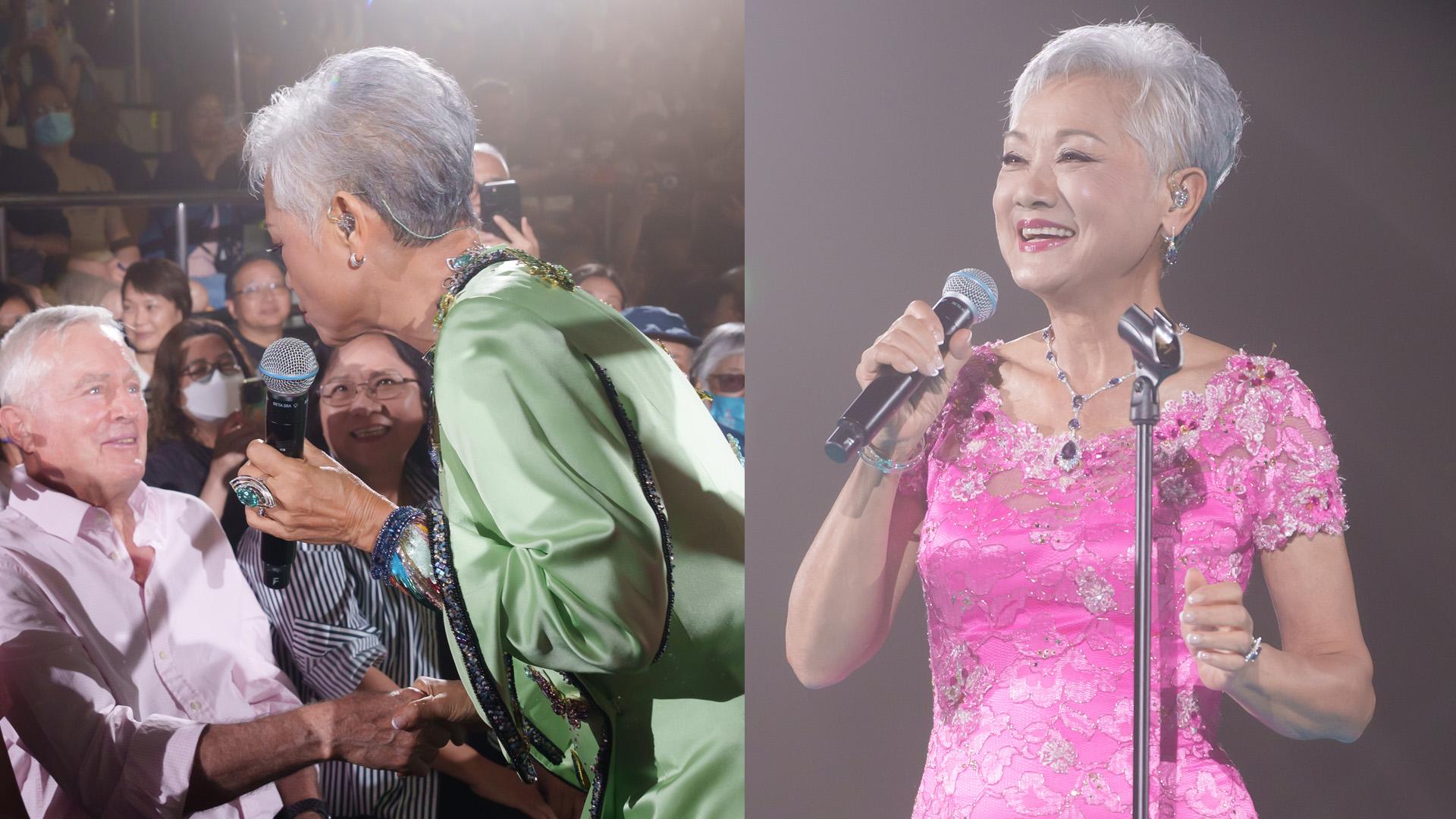 葉麗儀罕有分享大家族背景 多謝外籍老公逾半世紀支持