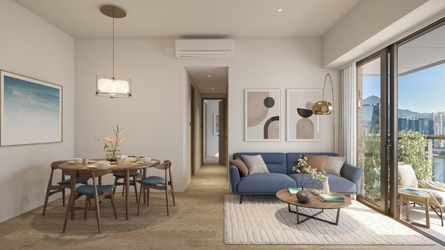 柏蔚森III樓王三房1449萬沽 呎價逾2.1萬｜新盤成交