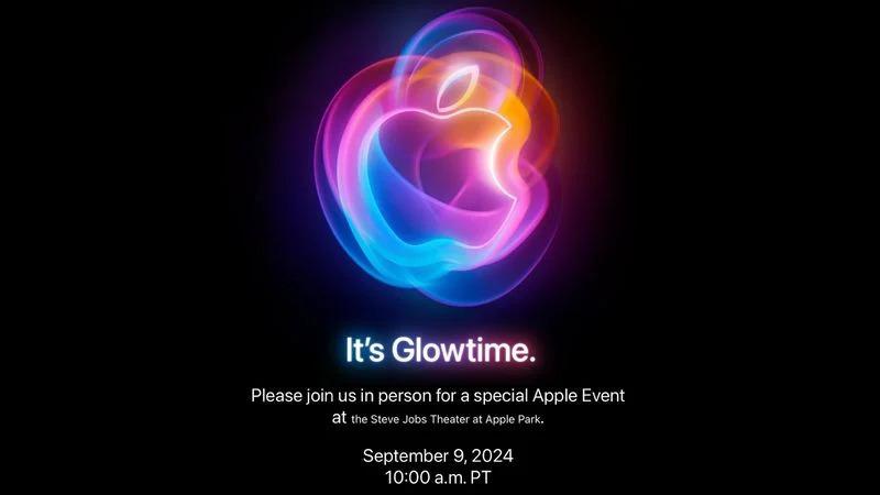 iPhone 16｜Apple正式宣布於香港時間9月10日舉行發布會