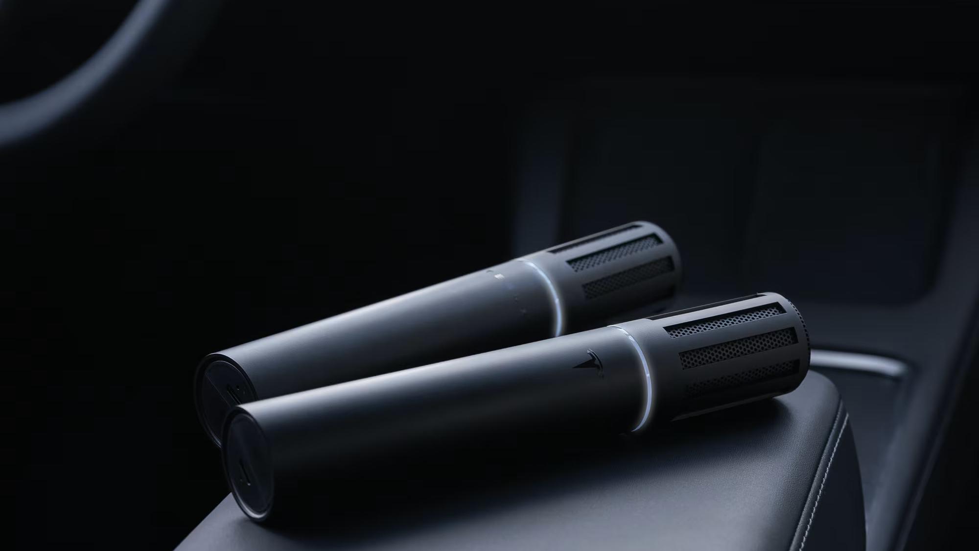 Tesla推出唱K神器？　專用咪高峰實現車廂流動K房