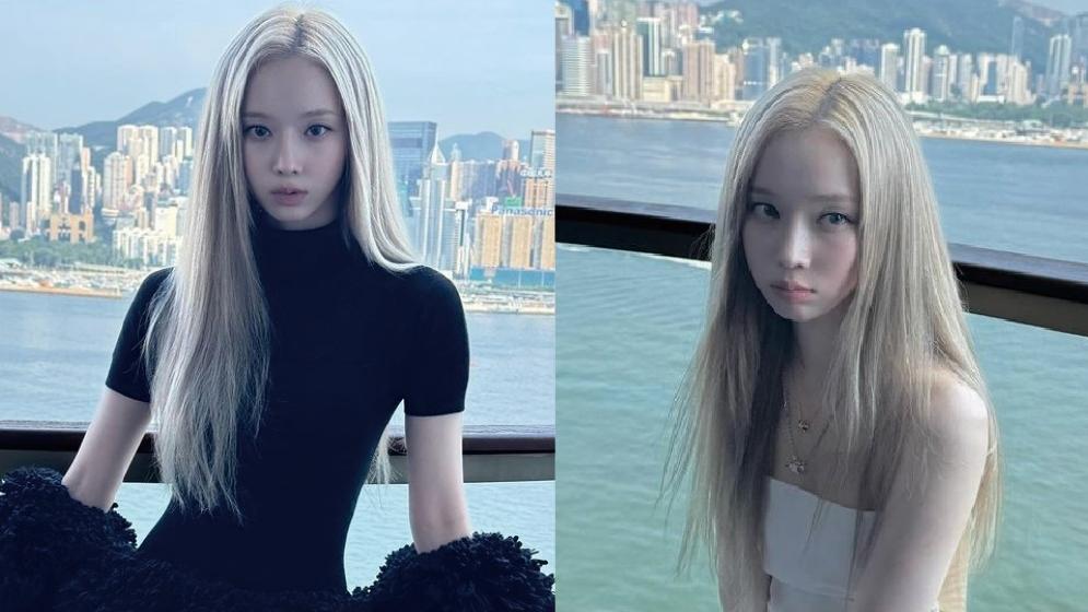 Winter@aespa維多利亞港拍美照 展現idoi魅力