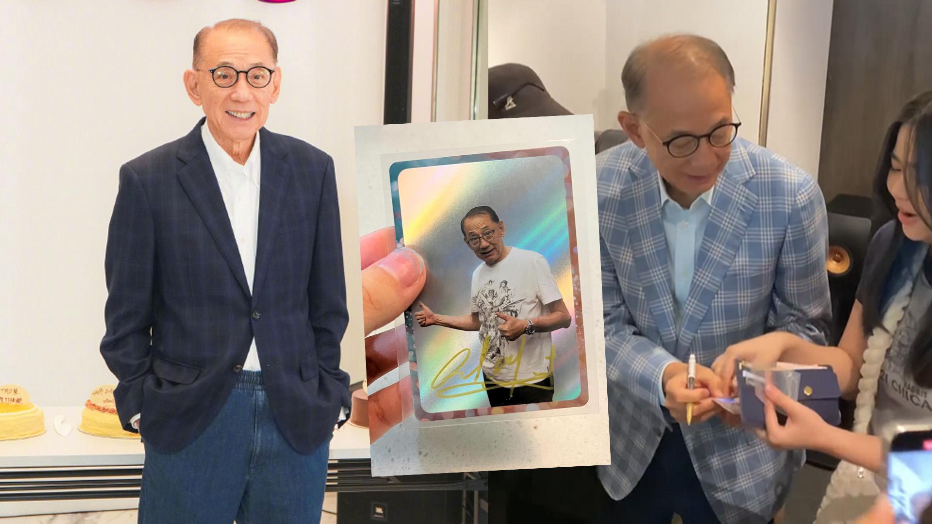 楊受成閃卡價回落 巡視英皇精品店屢被索簽名