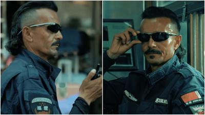 新疆停車場硬漢保安抖音爆紅　網民：以為是拍美劇