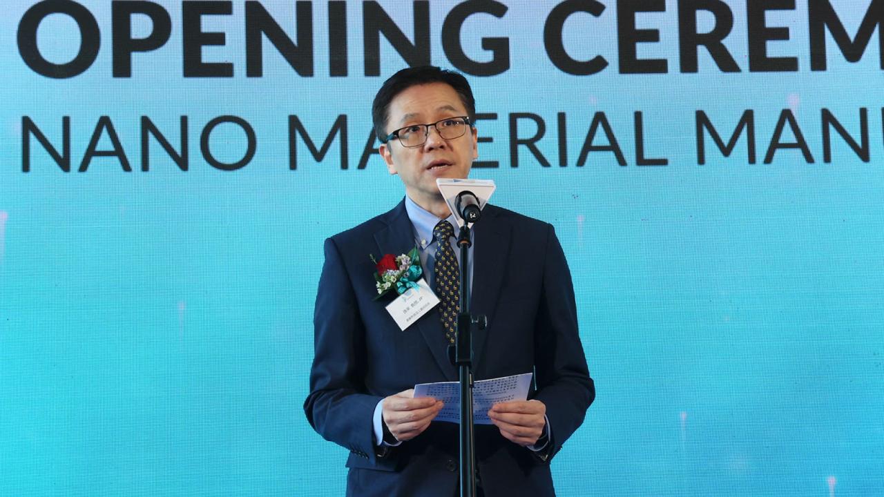 孫東表示將推百億新型工業加速計劃　為生命健康科技等提供資助