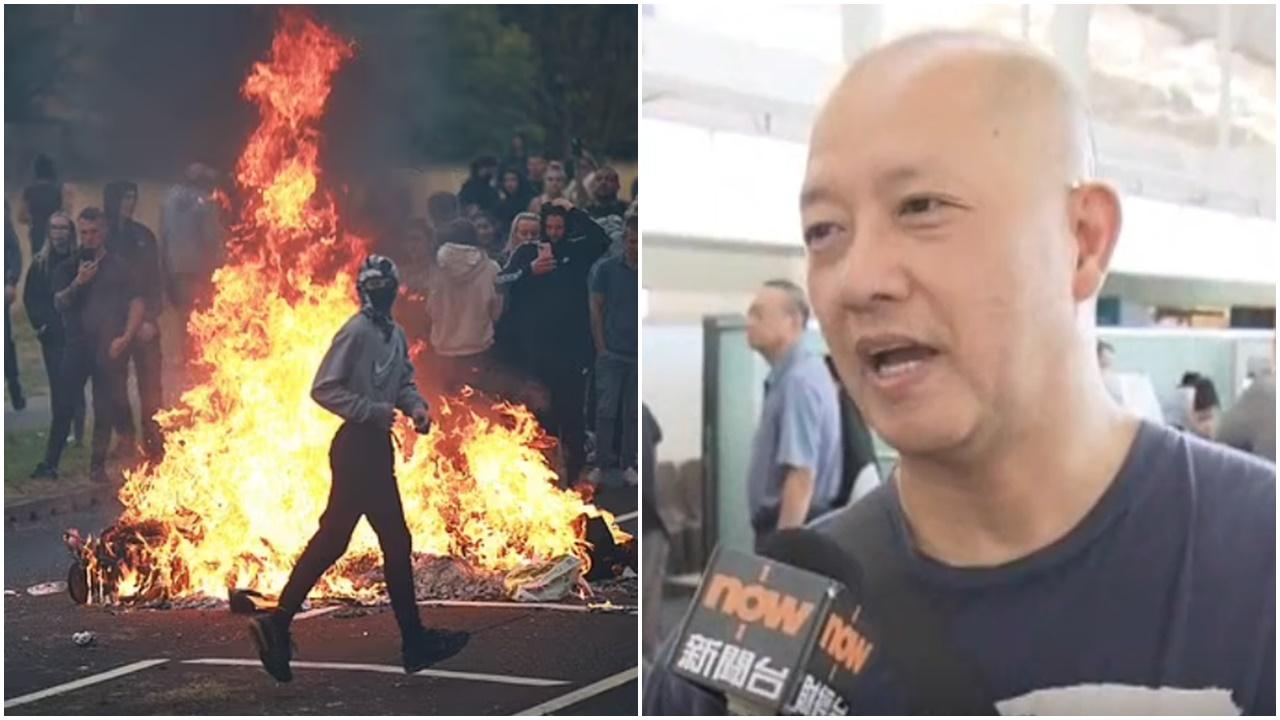 英國極右反移民示威/移英港人