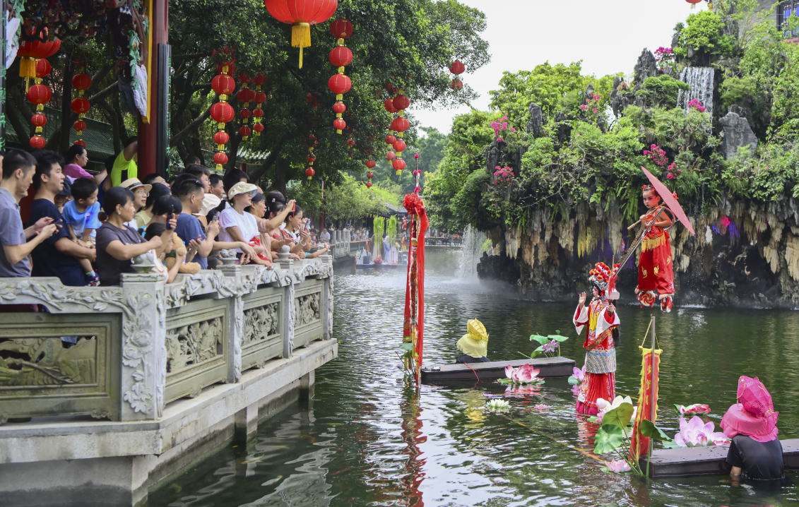 據介紹，2024年上半年廣東旅遊經濟整體運行良好，全省接待遊客3.84億人次，同比增長17.1%。(中新社資料圖片)