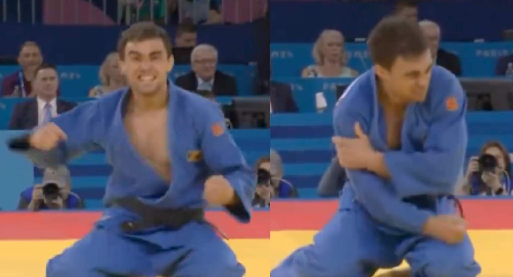 巴黎奧運｜柔道選手奪銅揮拳慶祝致甩骹　香港網民諗起張家輝