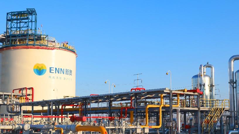 以黃金比率38.2%作為反彈目標，新奧能源股價可以升上58元水平。(公司網站)